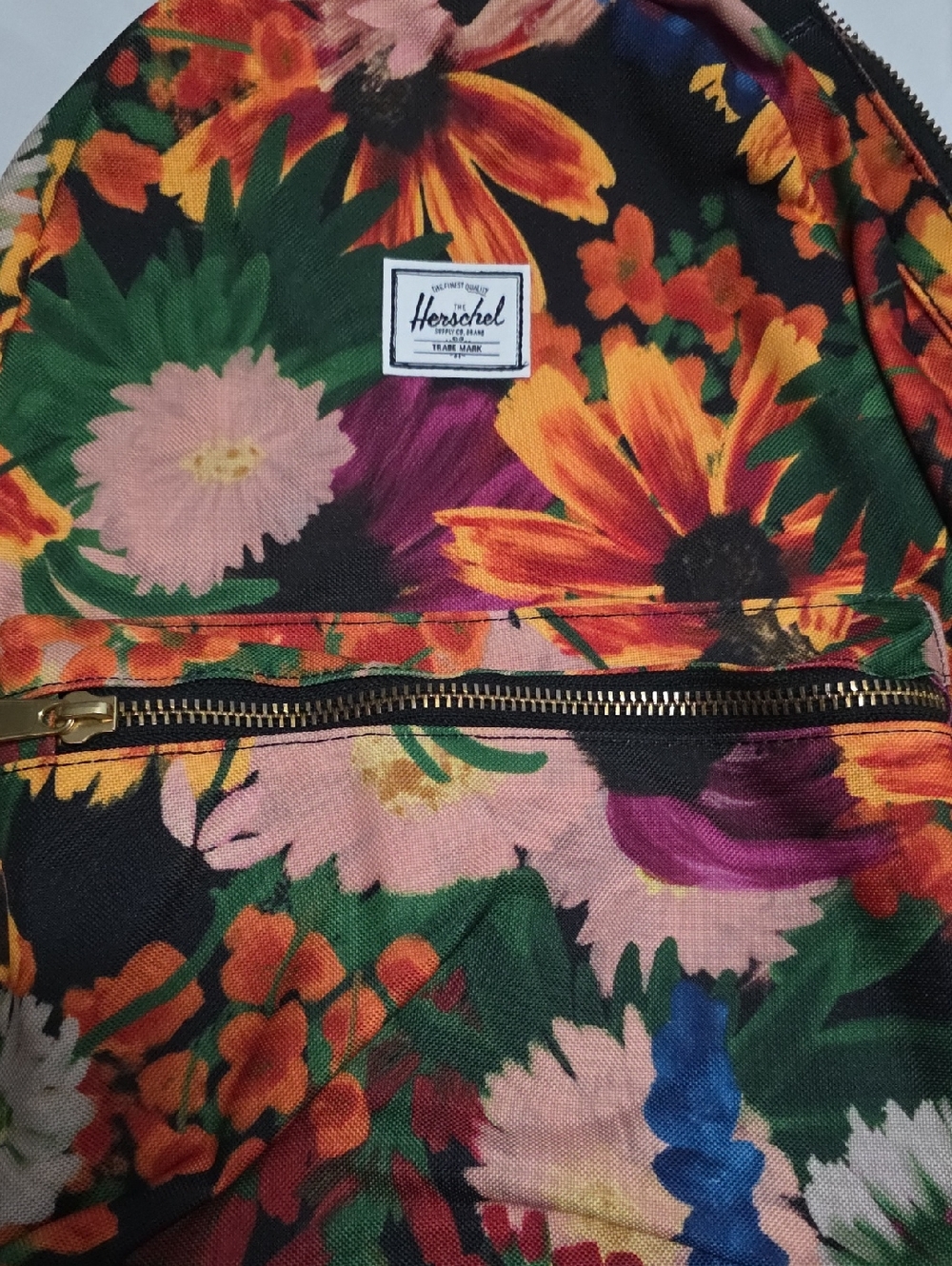 Herschel Floral Print Women's Backpack - Multicolor - Picture 3 of 16
